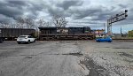 NS 7519 east with empty coal gons.